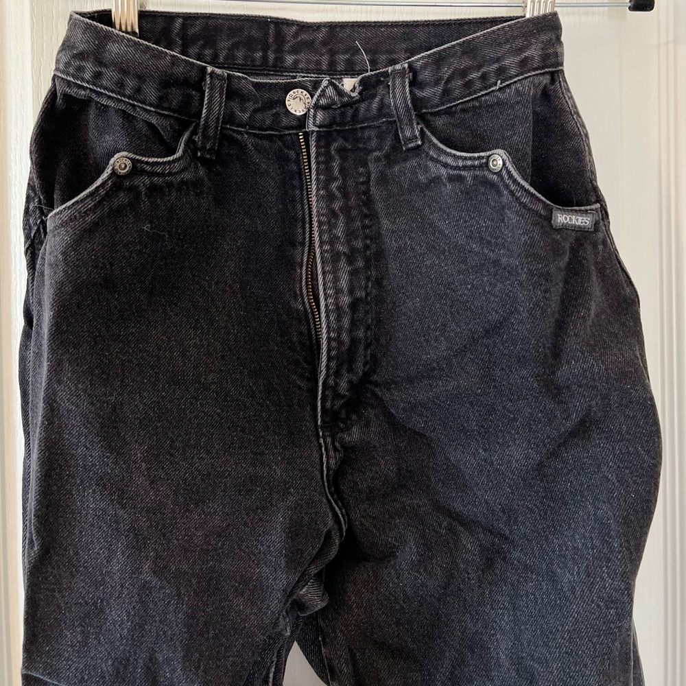 All Black Vintage Rockies size 26